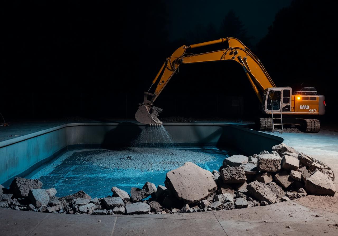 Pool Demolition Complete